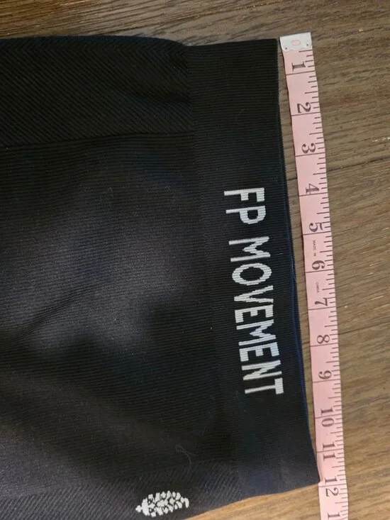 Free People FP Movement Long Haul Leggings NWOT Black Small - Picture 6 of 12